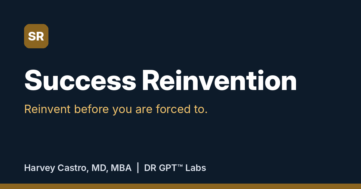 Share image for Success Reinvention